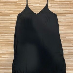 Elegant Black strappy blouse